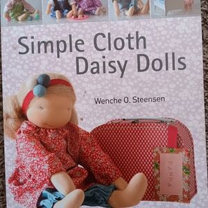 Waldorf Doll Making Simple Cloth Daisy Dolls Book - Red and Pink